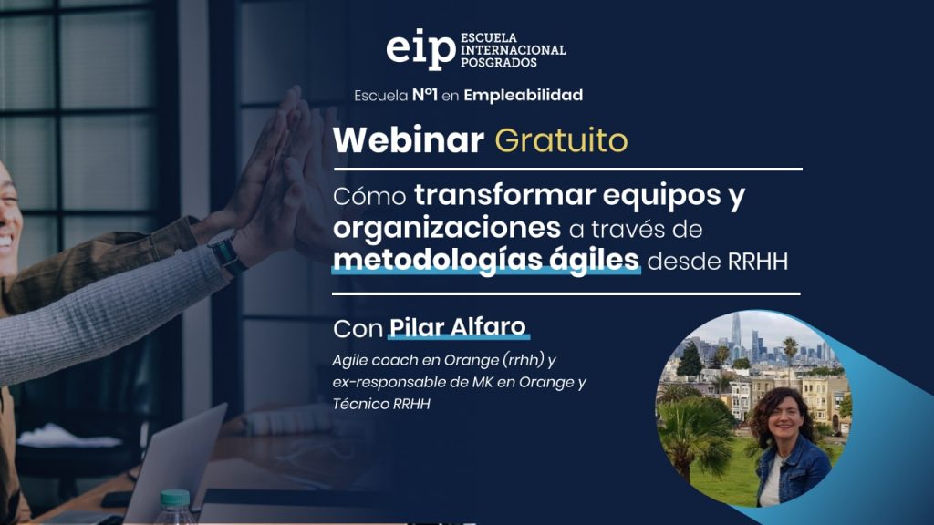 Webinar nuevas metodologías agile con Pilar Alfaro