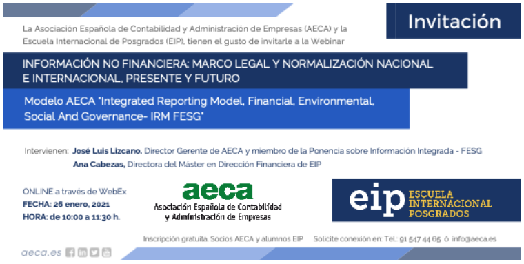 ¿Qué es AECA y en qué consiste su convenio institucional con EIP? 4 ¿Qué es AECA y en qué consiste su convenio institucional con EIP