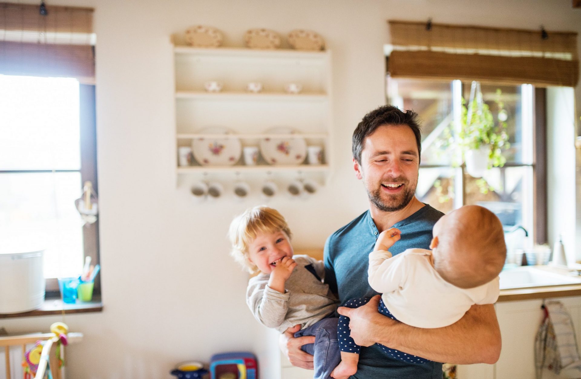 the evolution of scaled paternity leave