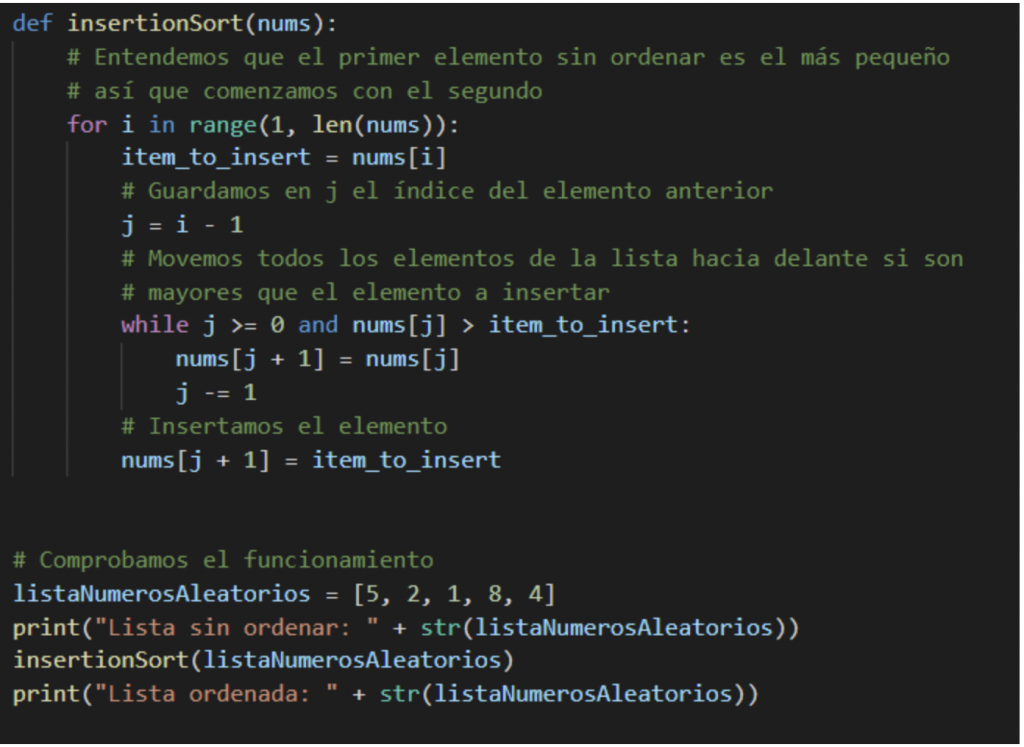 Implementação do algoritmo Bubble Sort usando Python 