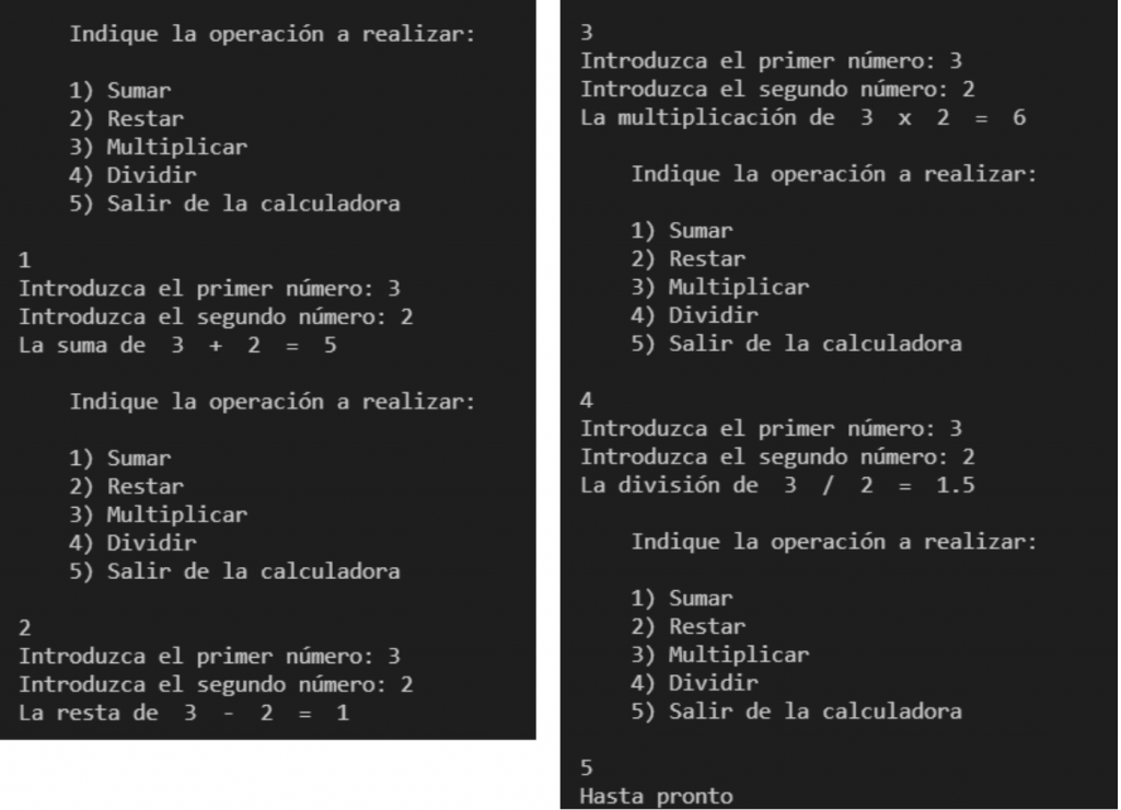 make a calculator in python