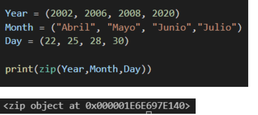 funcion zip trucos de python