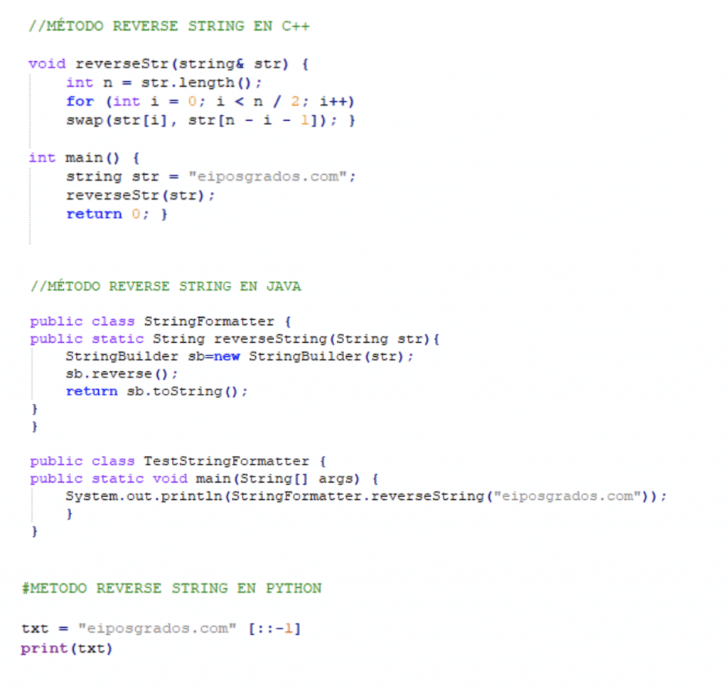 python vs c++ vs java