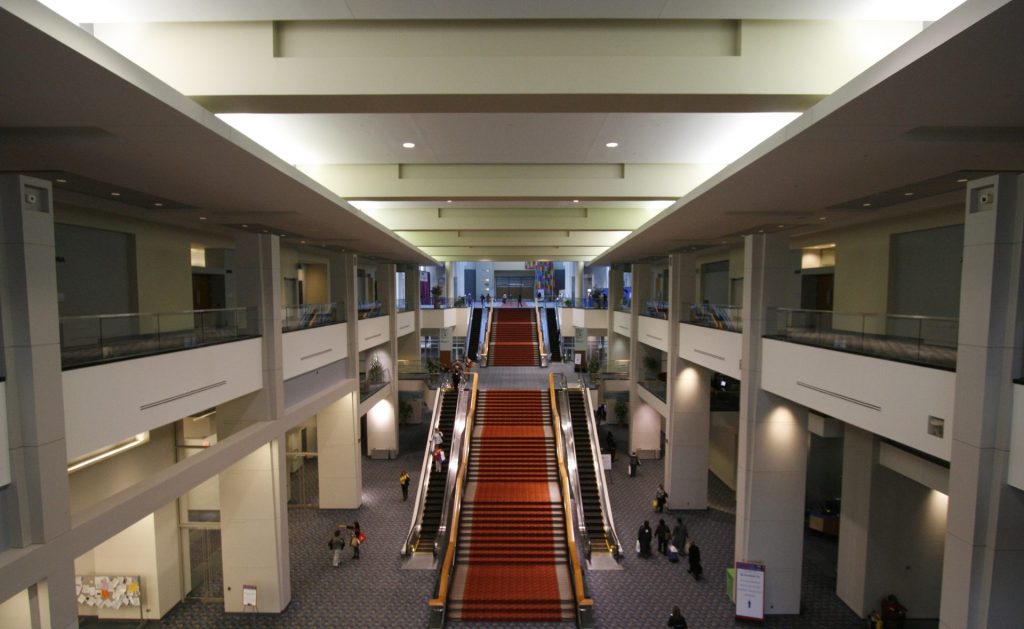 Walter E. Washington Convention Center Central Lobby Stairs