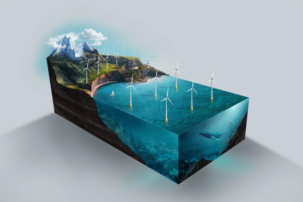 energía eólica marina