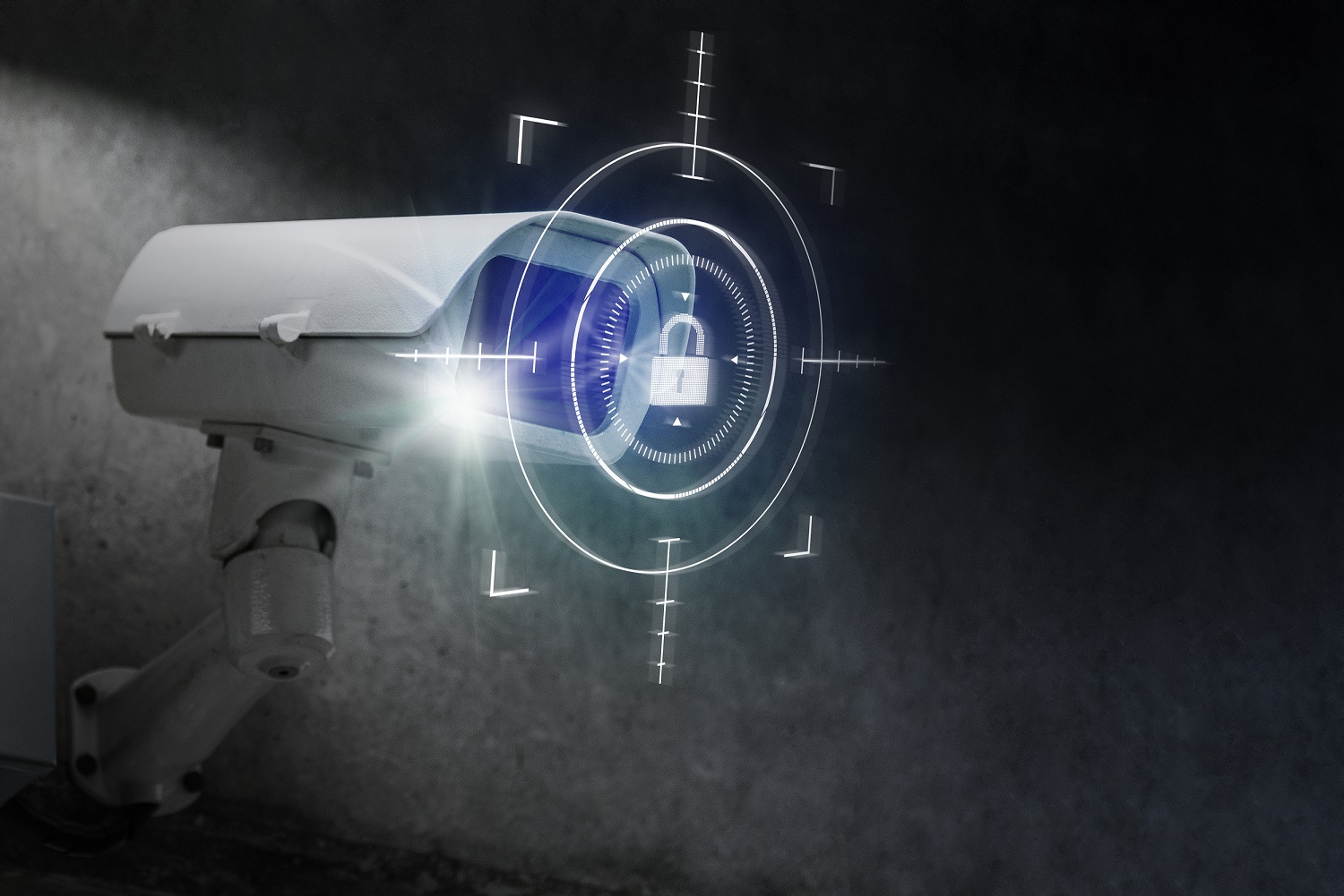 Tecnologia Seguridad Cctv Icono Candado Remezcla Digital