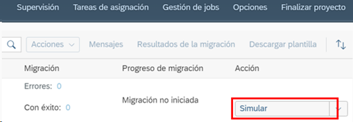 Migración de datos en SAP