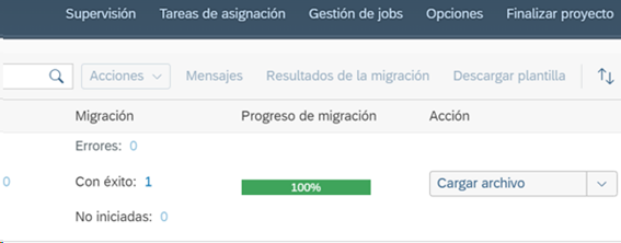 Migración de datos en SAP