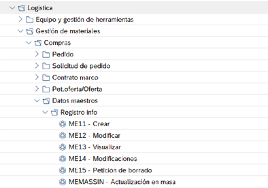 transacciones sap1