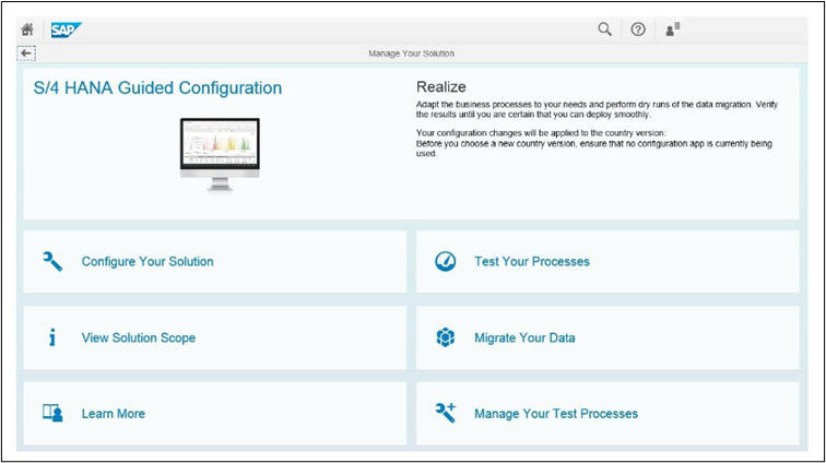 configuracion sap activate