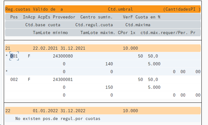 registro de informacion