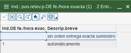 Indicadores OE y fechas exactas en SAP 4 Indicadores OE