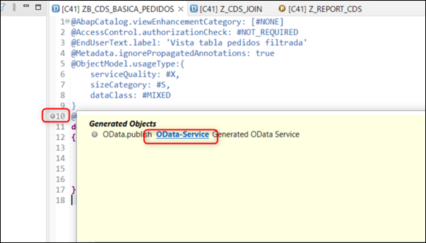Publicar vistas CDS en SAP 15 image 27