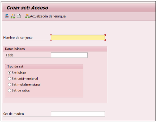 Ejemplo práctico de cómo utilizar sets en SAP para organizar datos financieros