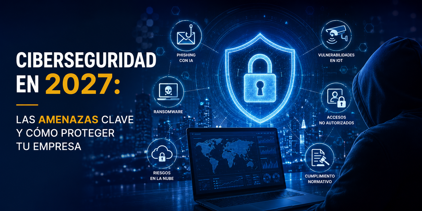 Ransomware, AI-powered phishing, and new regulations: discover the cybersecurity threats that will shape 2027 in Spain and how to protect yourself. Get trained with EIP.